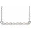 Thumbnail: Astraea | 1/4ctw Natural Diamond Line Bar Necklace