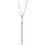 Thumbnail: Astraea | 1/6ctw Natural Diamond Bar Necklace