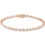 Thumbnail: Astraea | 4.90ctw Lab-Grown Oval-Cut Diamond Bracelet