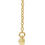 Thumbnail: Astraea | 1/4ctw Natural Diamond Line Bar Necklace