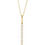 Thumbnail: Astraea | 1/6ctw Natural Diamond Bar Necklace