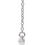 Thumbnail: Astraea | 1/4ctw Natural Diamond Line Bar Necklace
