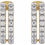 Thumbnail: Astraea | 1ctw Lab-Grown Diamond Ear Cuff