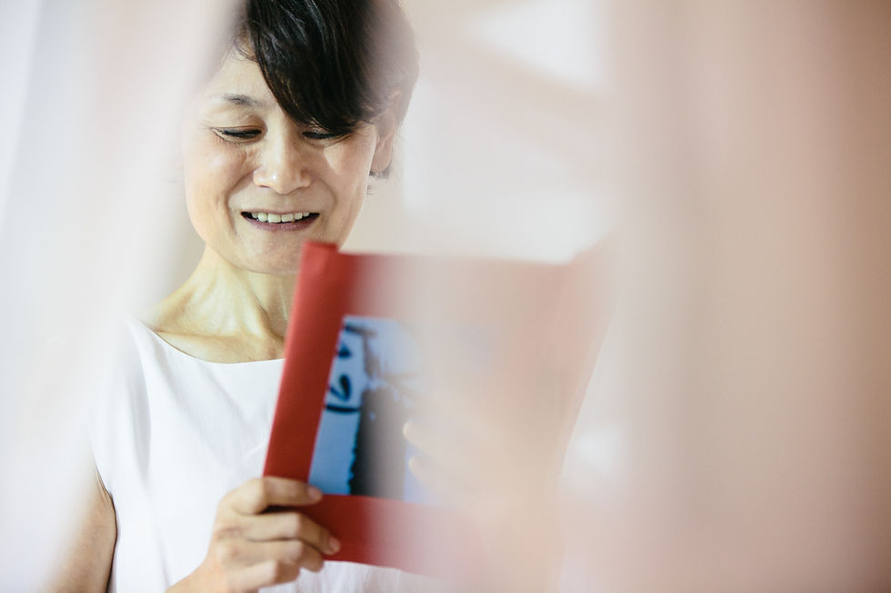 書と朗読(書家渡部裕子さんとのコラボ)