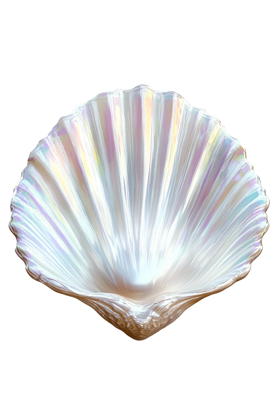 u3286656624_illustration_of_A_open_pure_white_pearlescent_sca_d3612590-570a-4116-ae1d-edb0c0930b4d_1