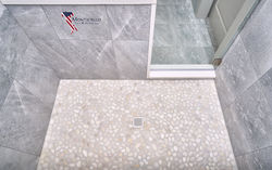 Creative grey porcelain tile