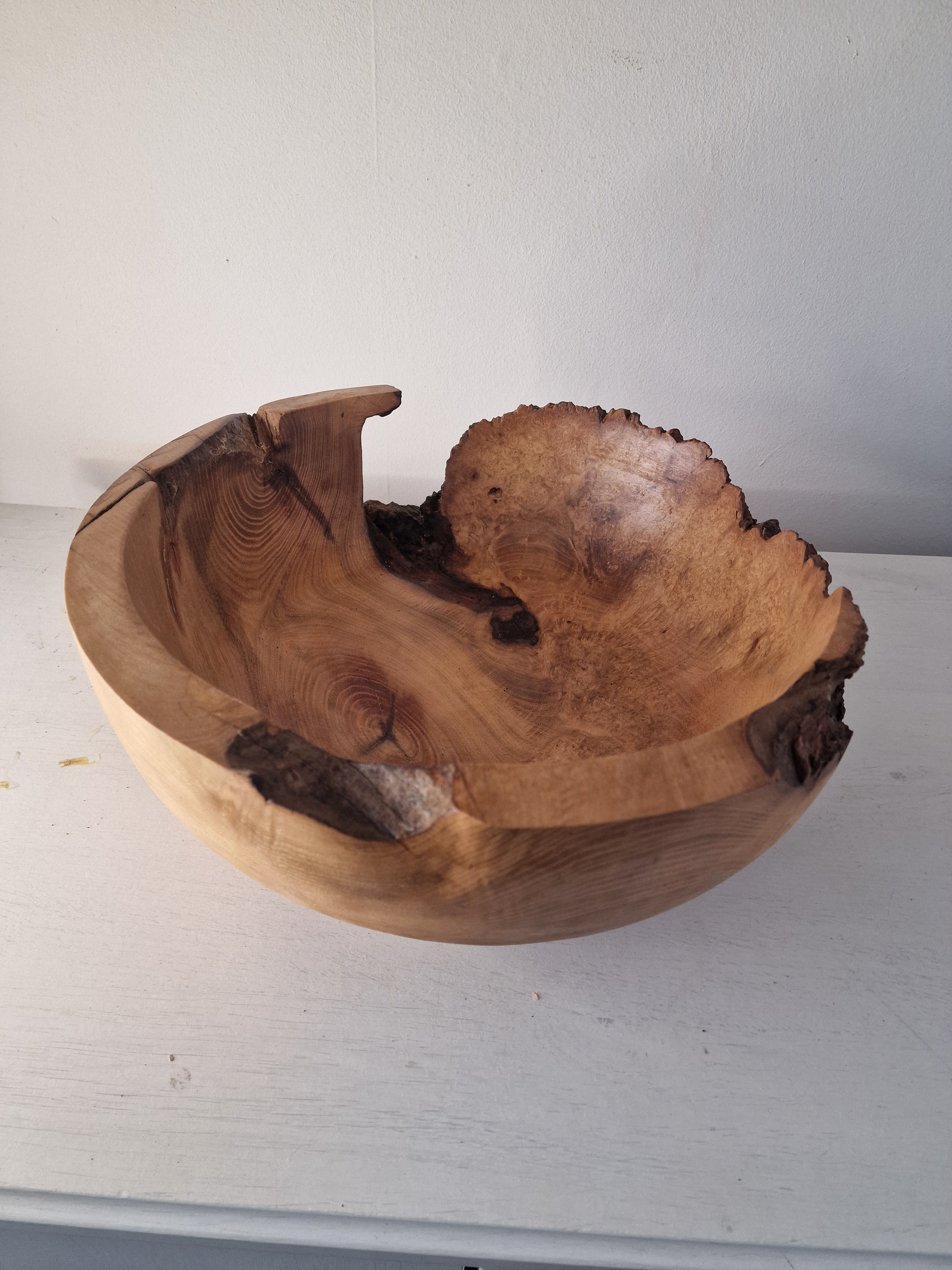 Black locust burr bowl