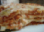 Original Fresh meat lasagna with bolognese souce