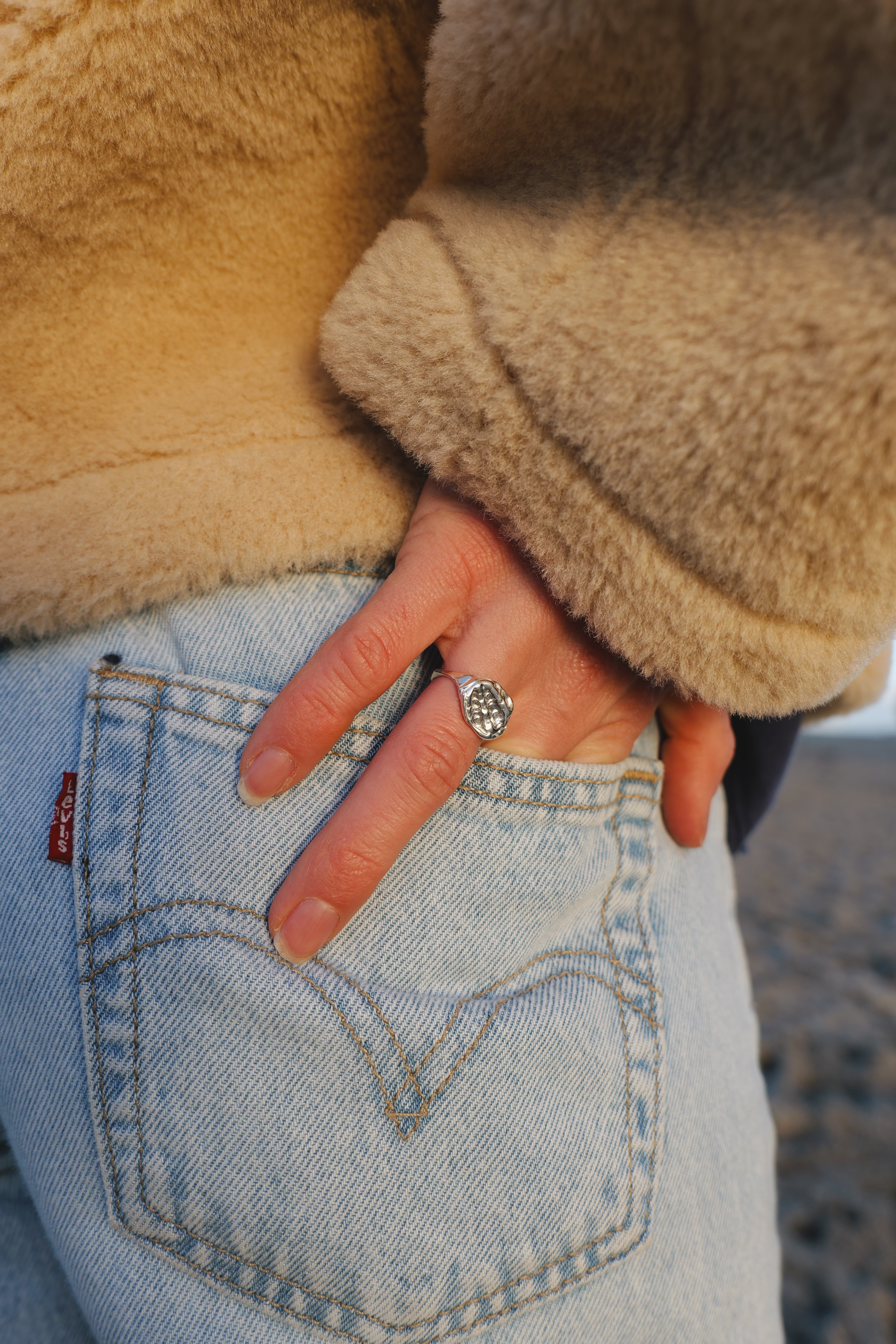 Suluban Shell Stamp Ring