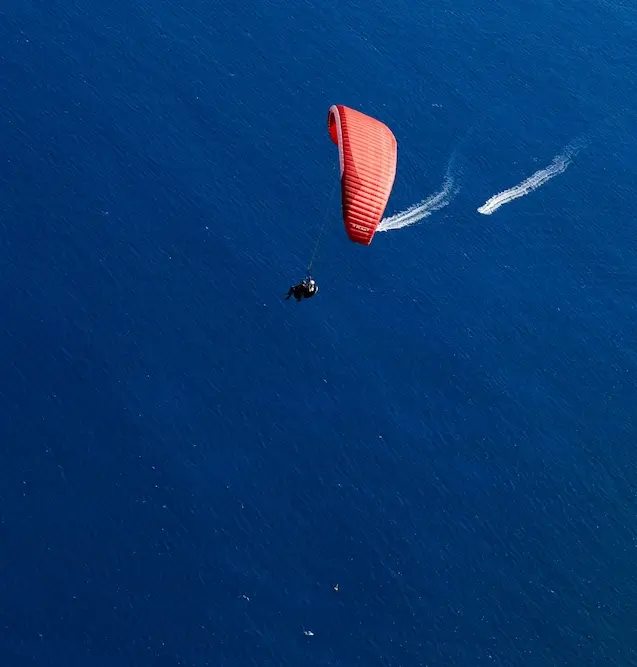 vol baptême en parapente à La Réunion