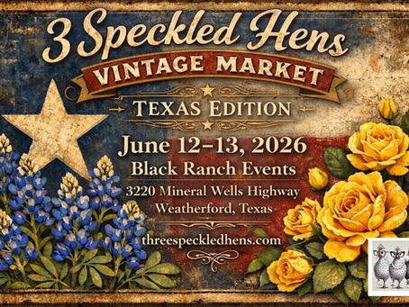 3SH - Texas Edition - Vintage Crawl Weatherford, Cool & Mineral Wells!
