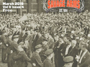 Historic Savage Arms factory workers in Utica NY featured on Greater Utica Magazine March 2019 cover
