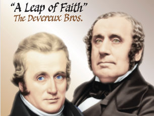 Portrait of John C and Nicholas Devereux early Utica NY leaders and founders of Savings Bank of Utica June 2025 Greater Utica magazine