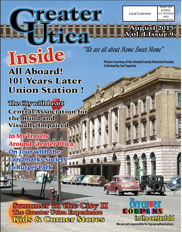 Historic Union Station located on Main St. in Utica NY