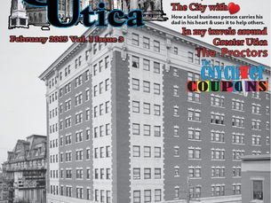 Historic Hotel Utica Lafayette Street Downtown Utica New York. 