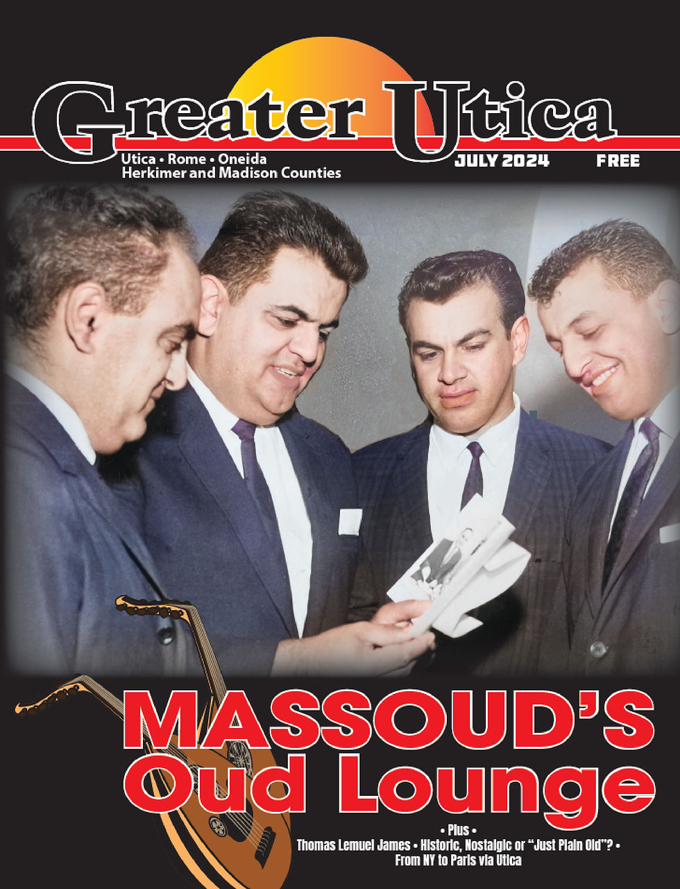 Massoud family at Massoud’s Oud Lounge, historic wedding and banquet venue in Washington Mills Utica NY