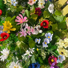 Wild flower flower wall