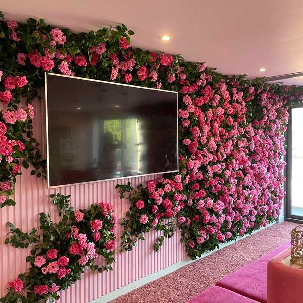 S Design Floral Artificial Flower Installations