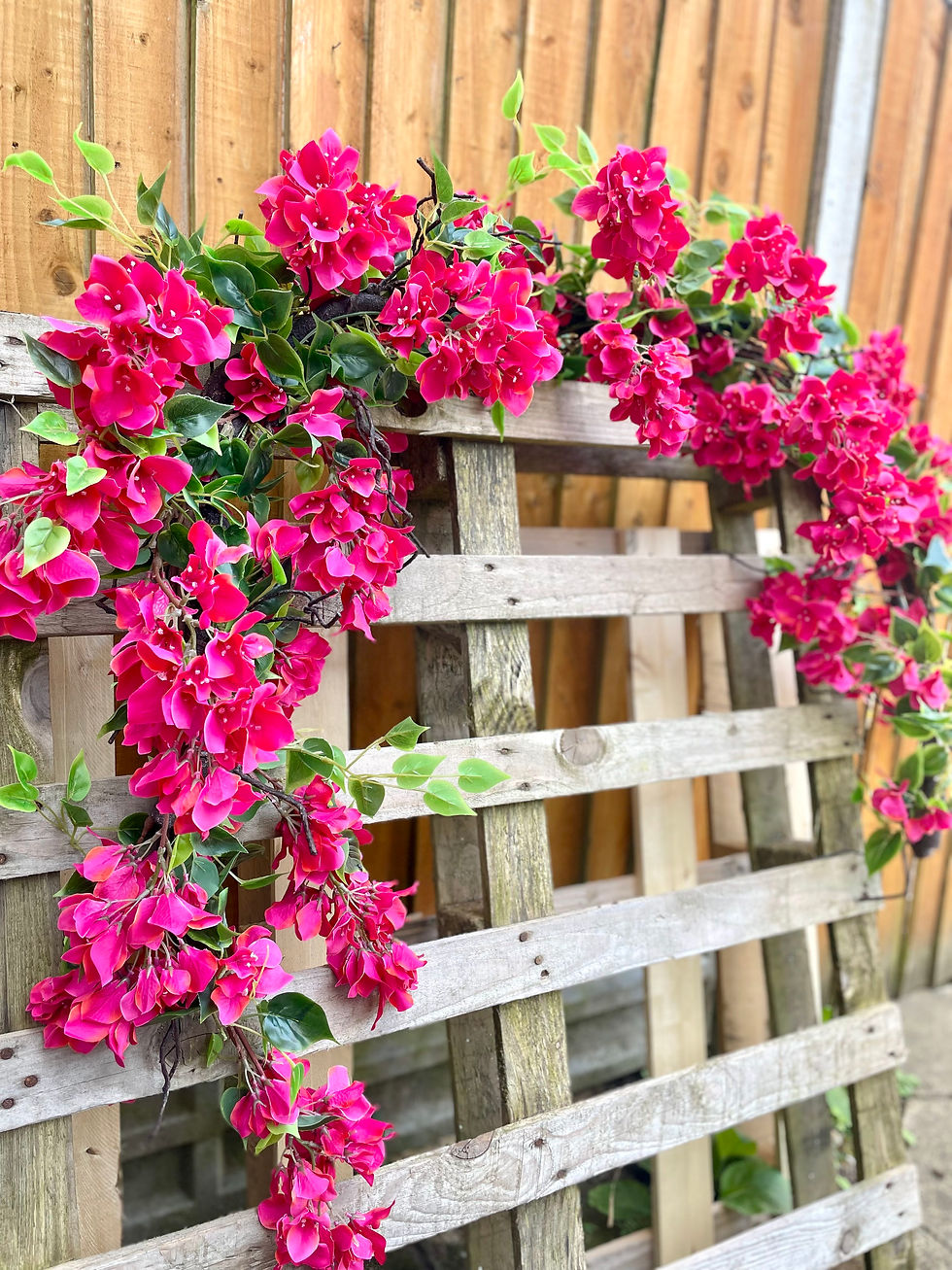Thumbnail: artificial bougainvillea garland