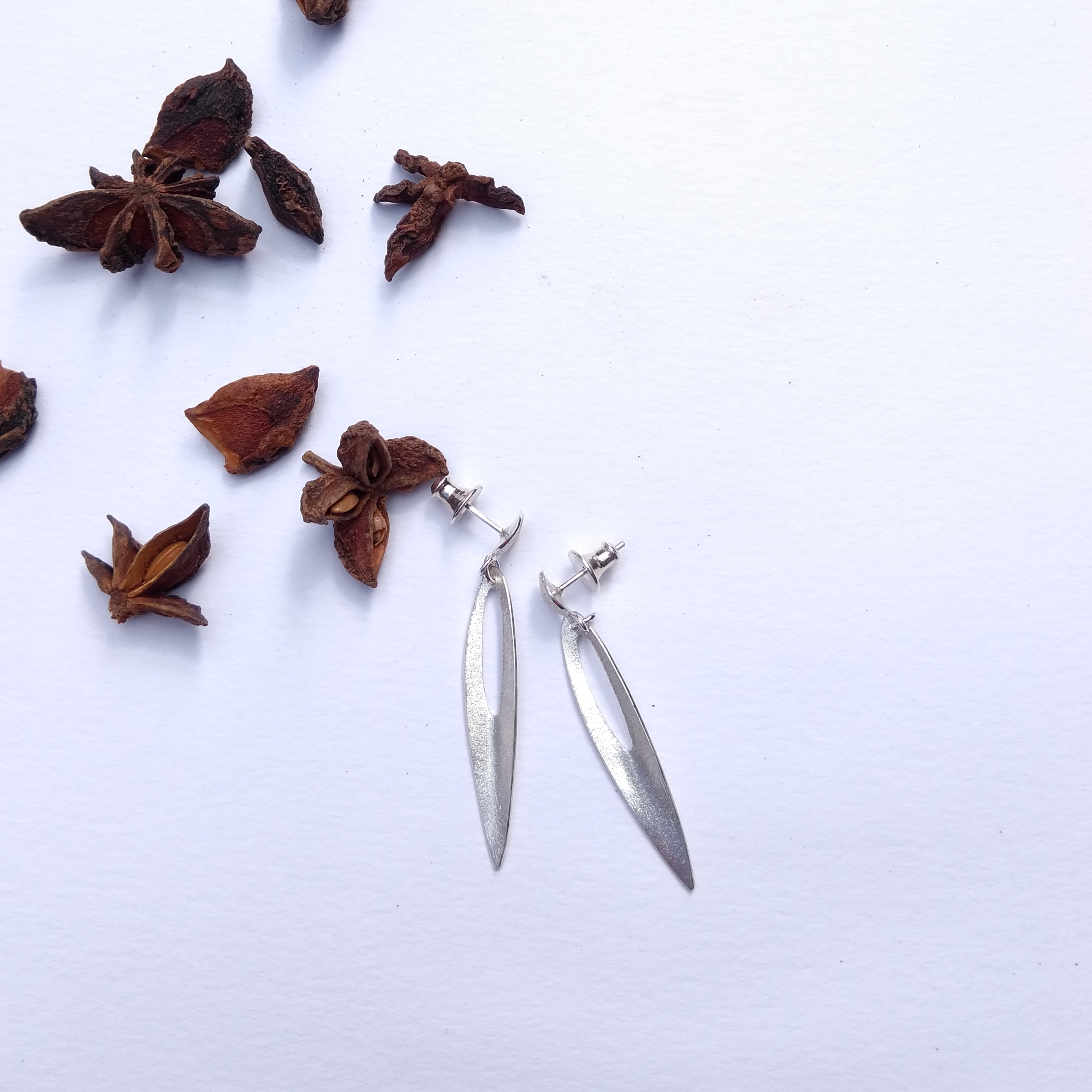 Star Anise Drop Earrings