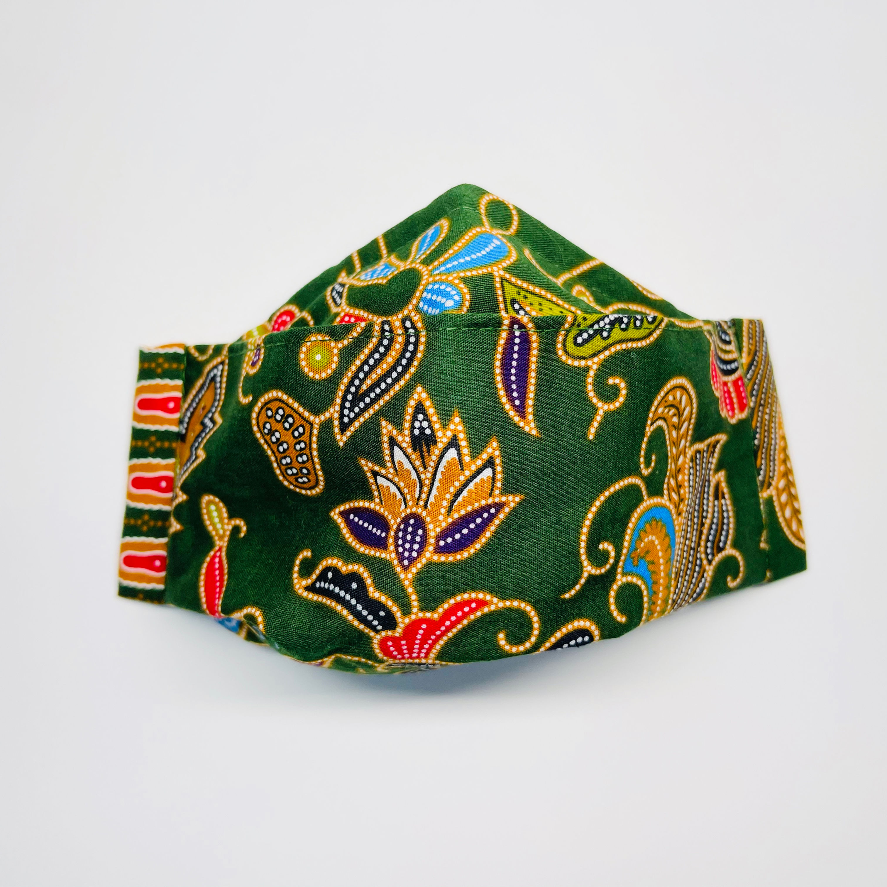 Mask - Green Batik Series 5