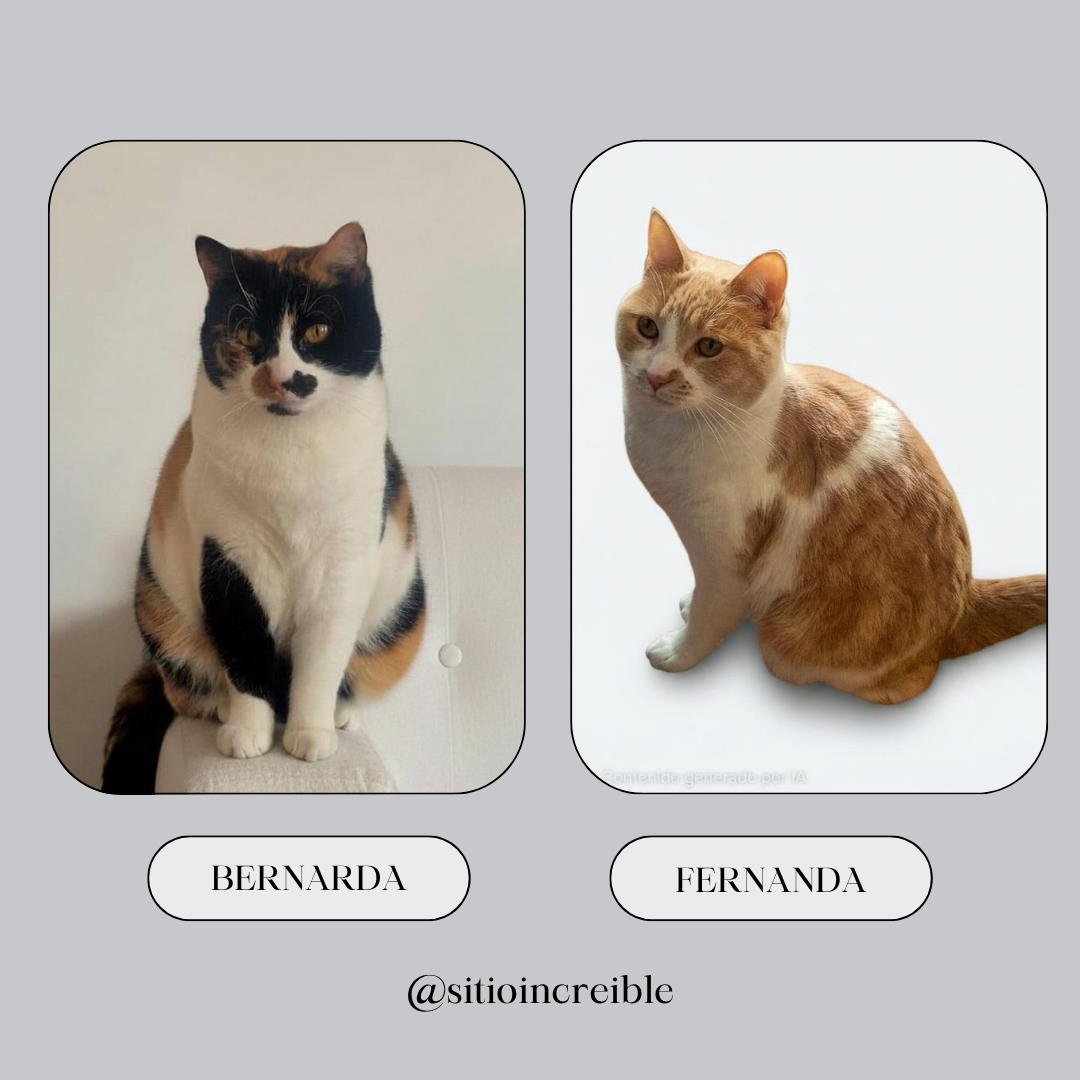 FERNANDA Y BERNARDA, gatitas