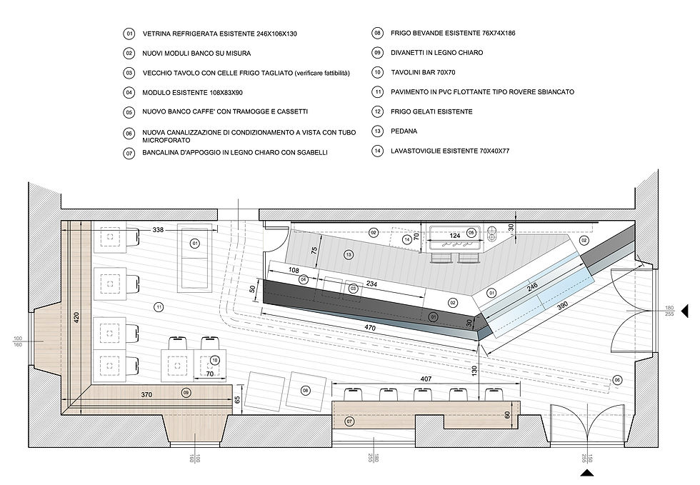 planimetria di progetto