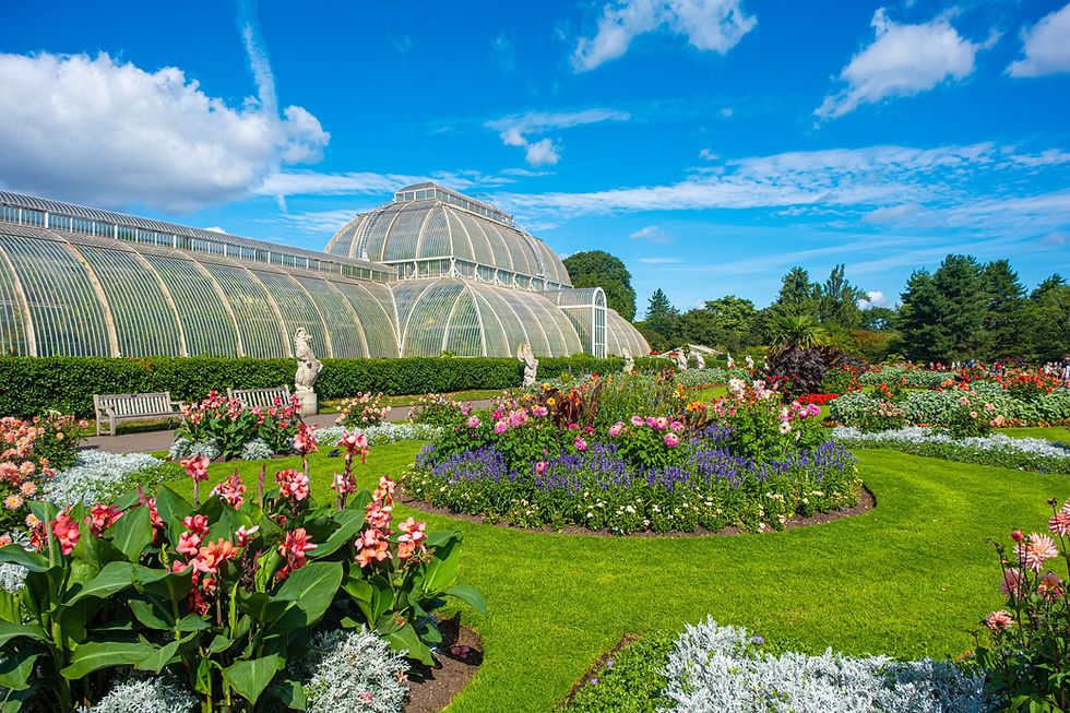 Kew Gardens the home of the Richmond Marathon, half marathon and 10k.