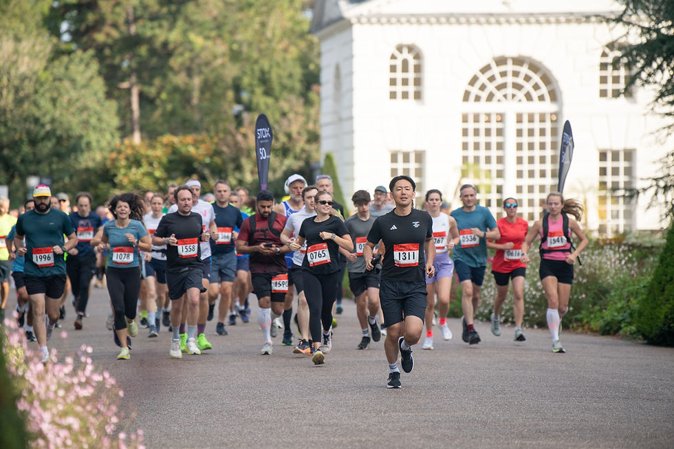 Kew Gardens is a stunning location for the Run-Fest events.