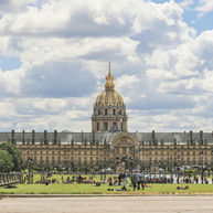 Le Hotel de Invalides, Paris, landmark 2 on our virtual Paris marathon course