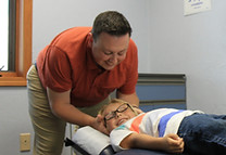 pediatric chiropractic adjustment