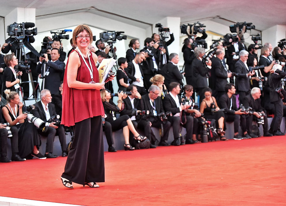 Laura Aimone on the red carpet_Copyright Andrea Paoletti