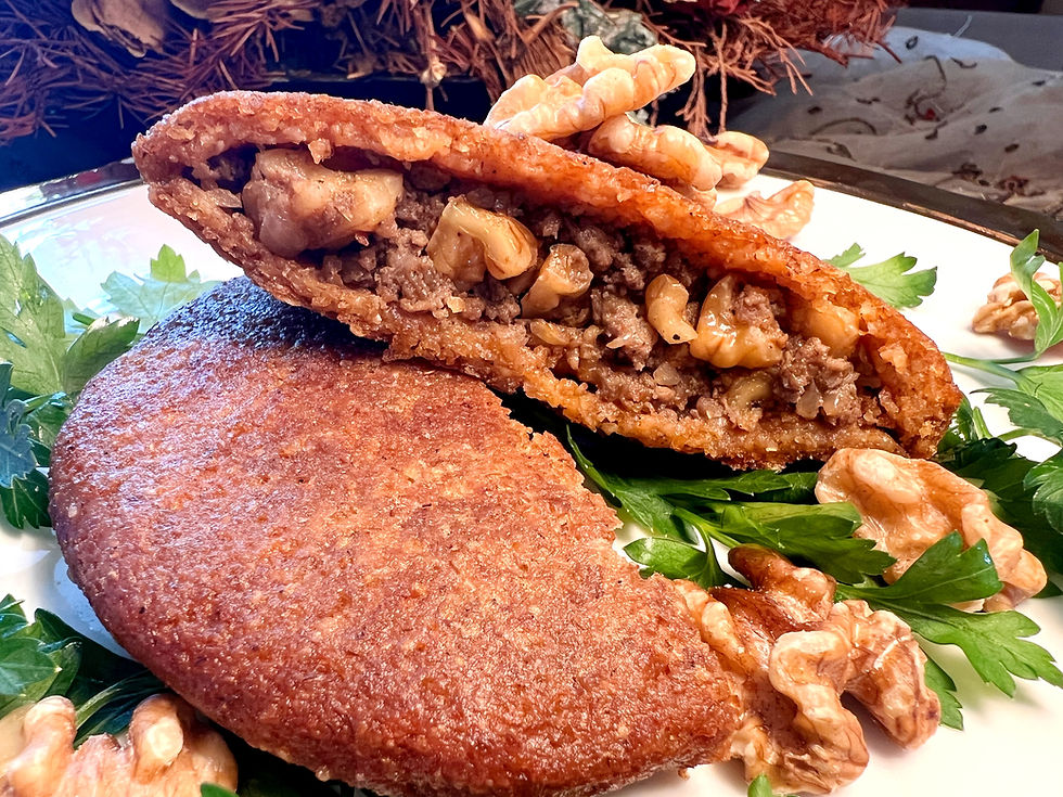Walnuts Kibbeh El Sajia
