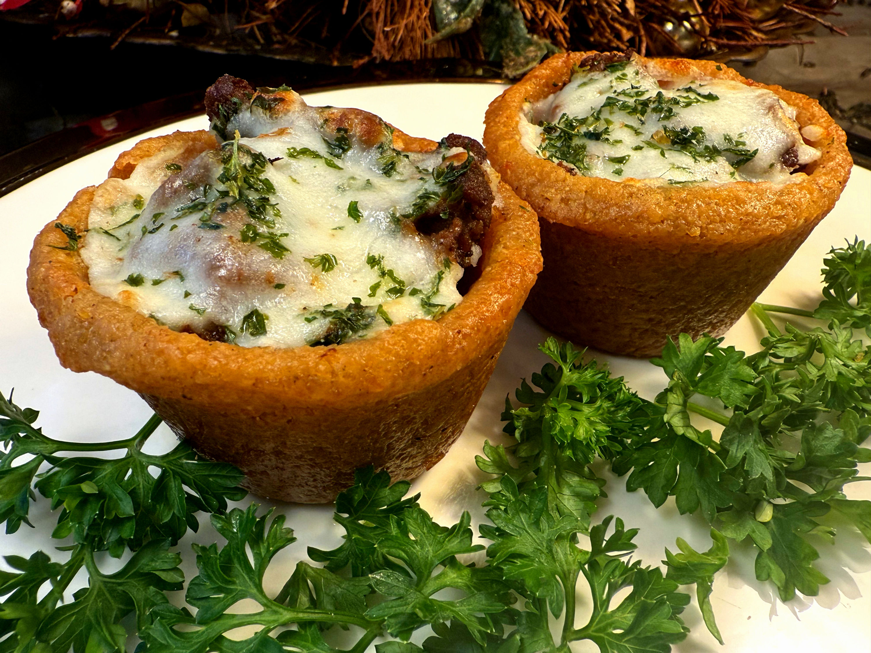 Golden Kibbeh Cups