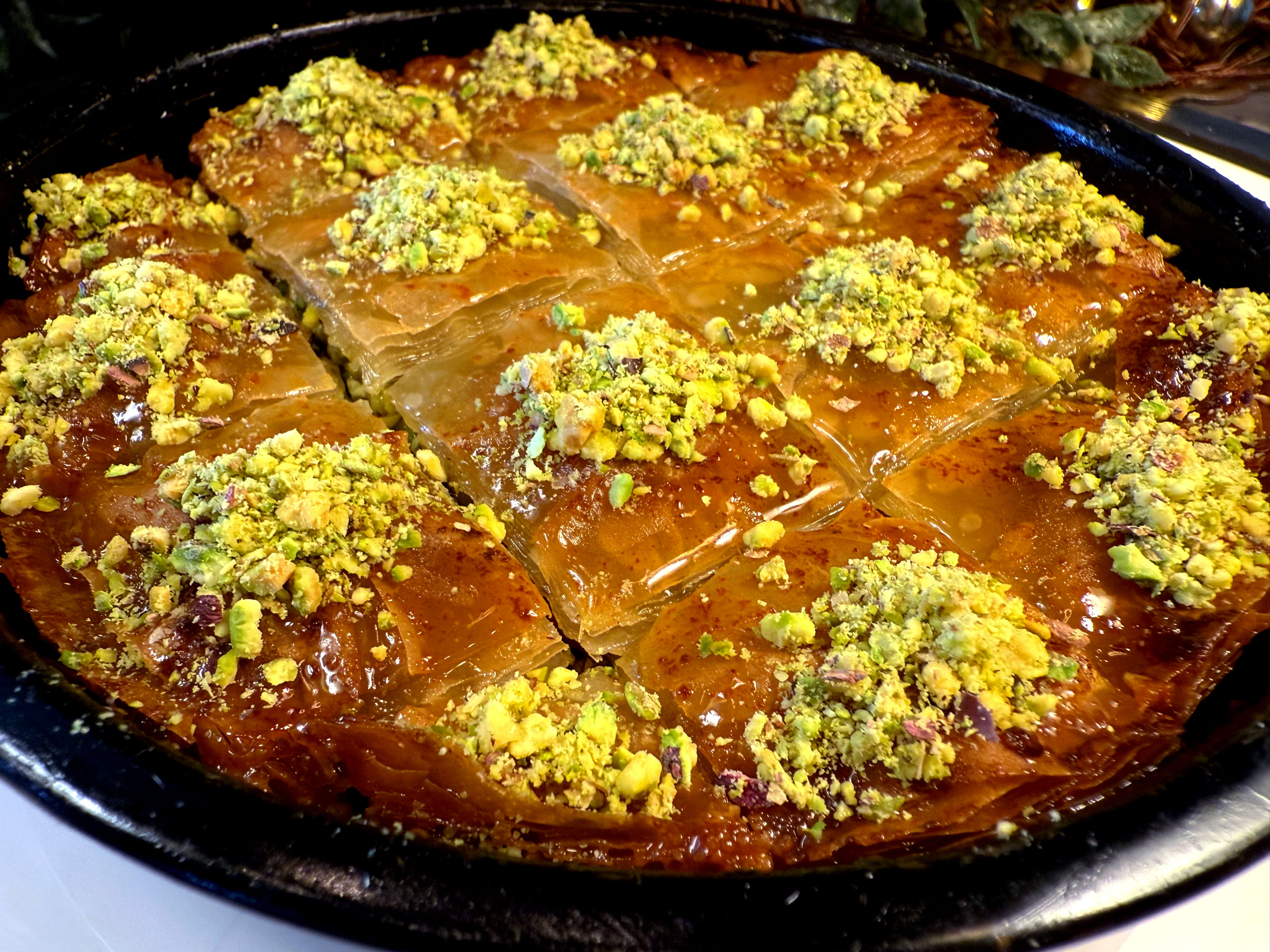 Aleppo Pistachio Baklava