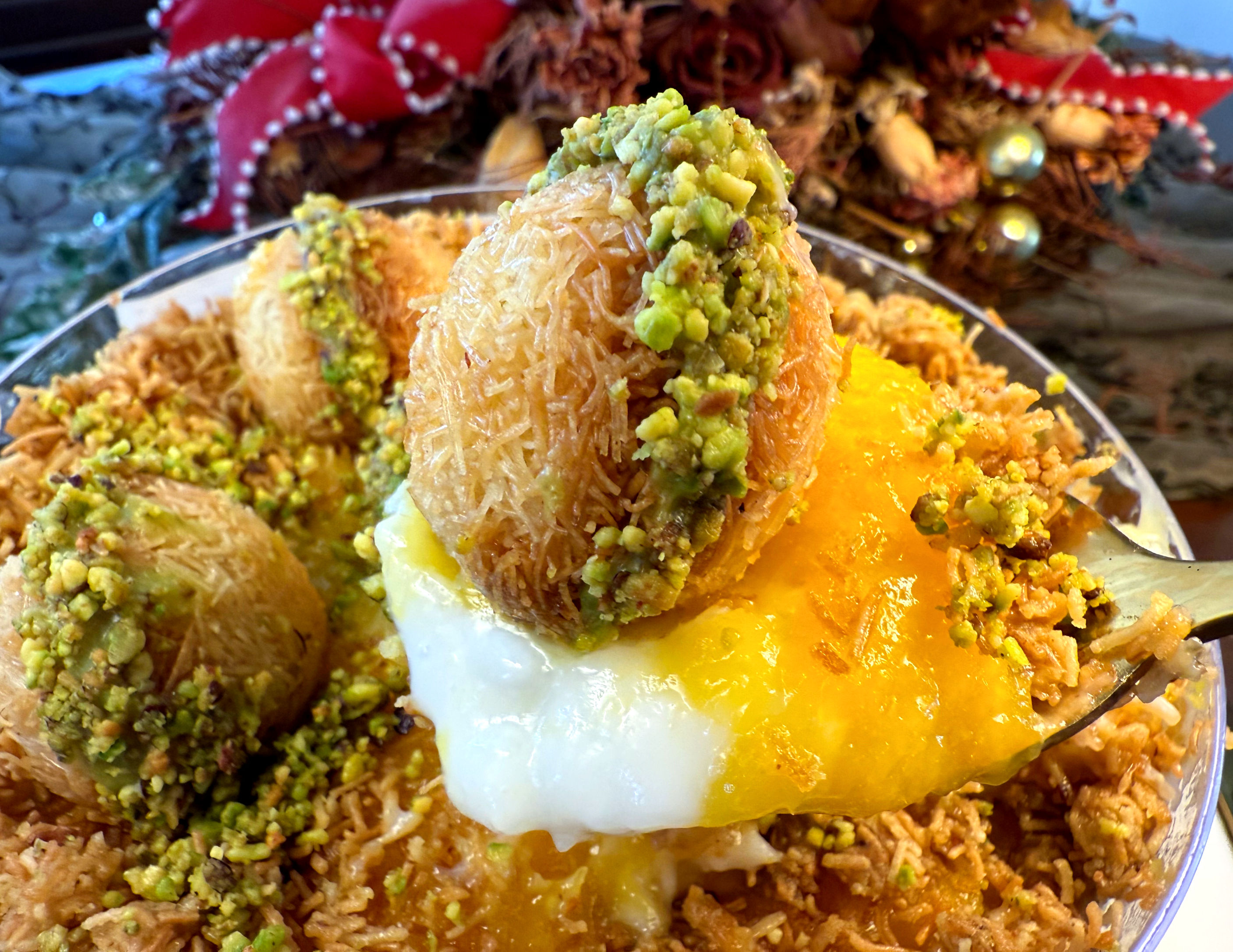 Rice Pudding Knafeh