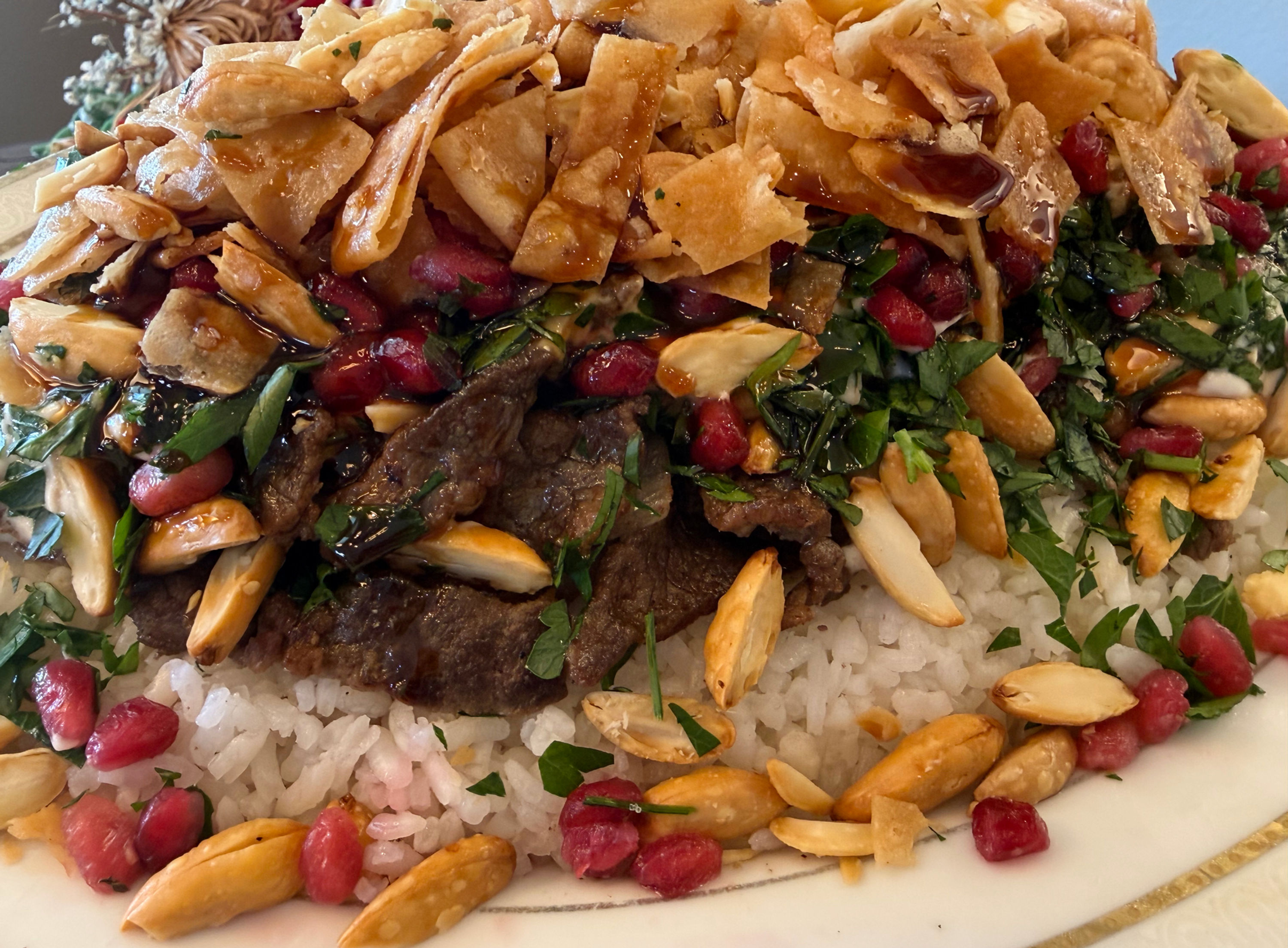 Beef Shawarma Platter