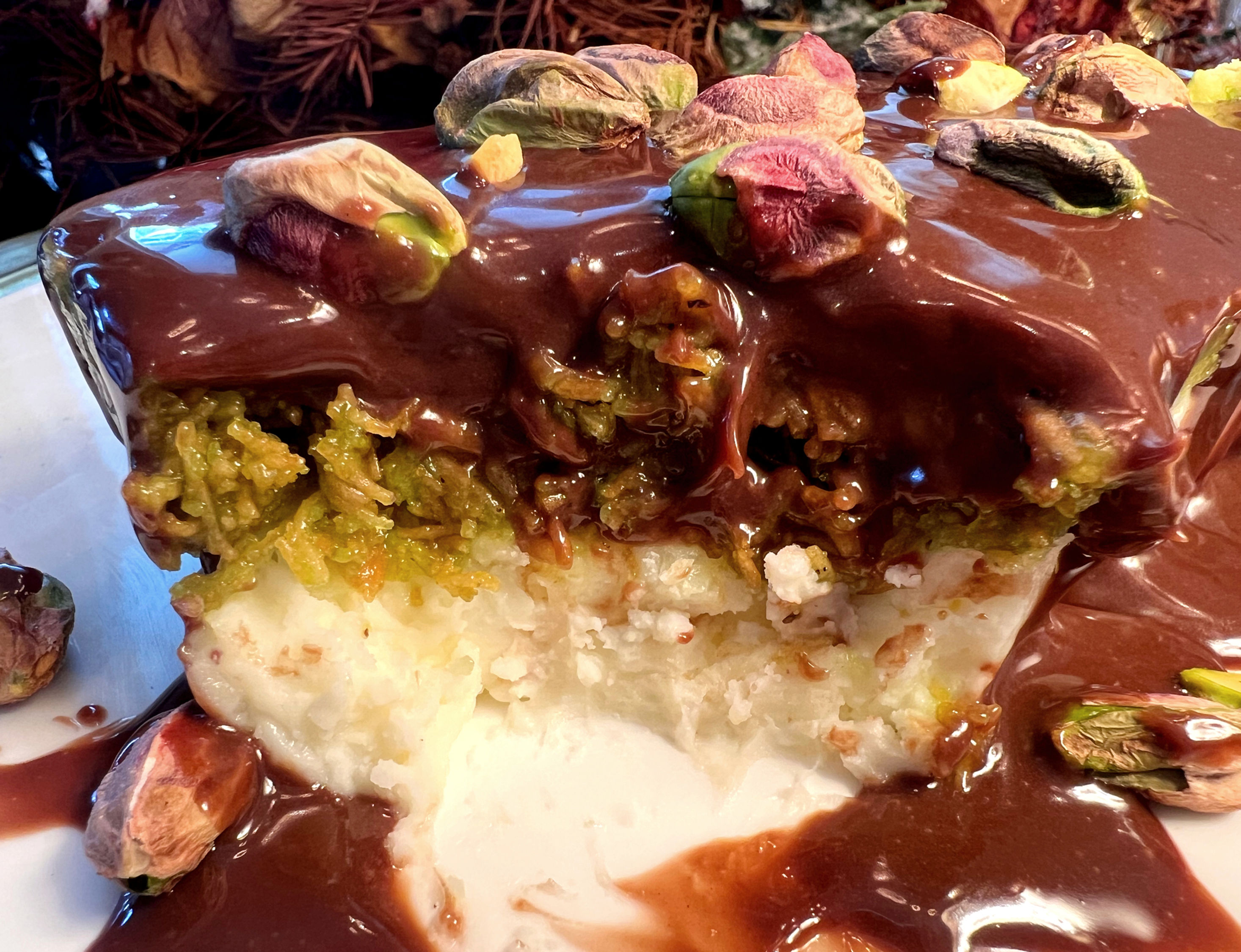 Cream Pistachio Knafeh