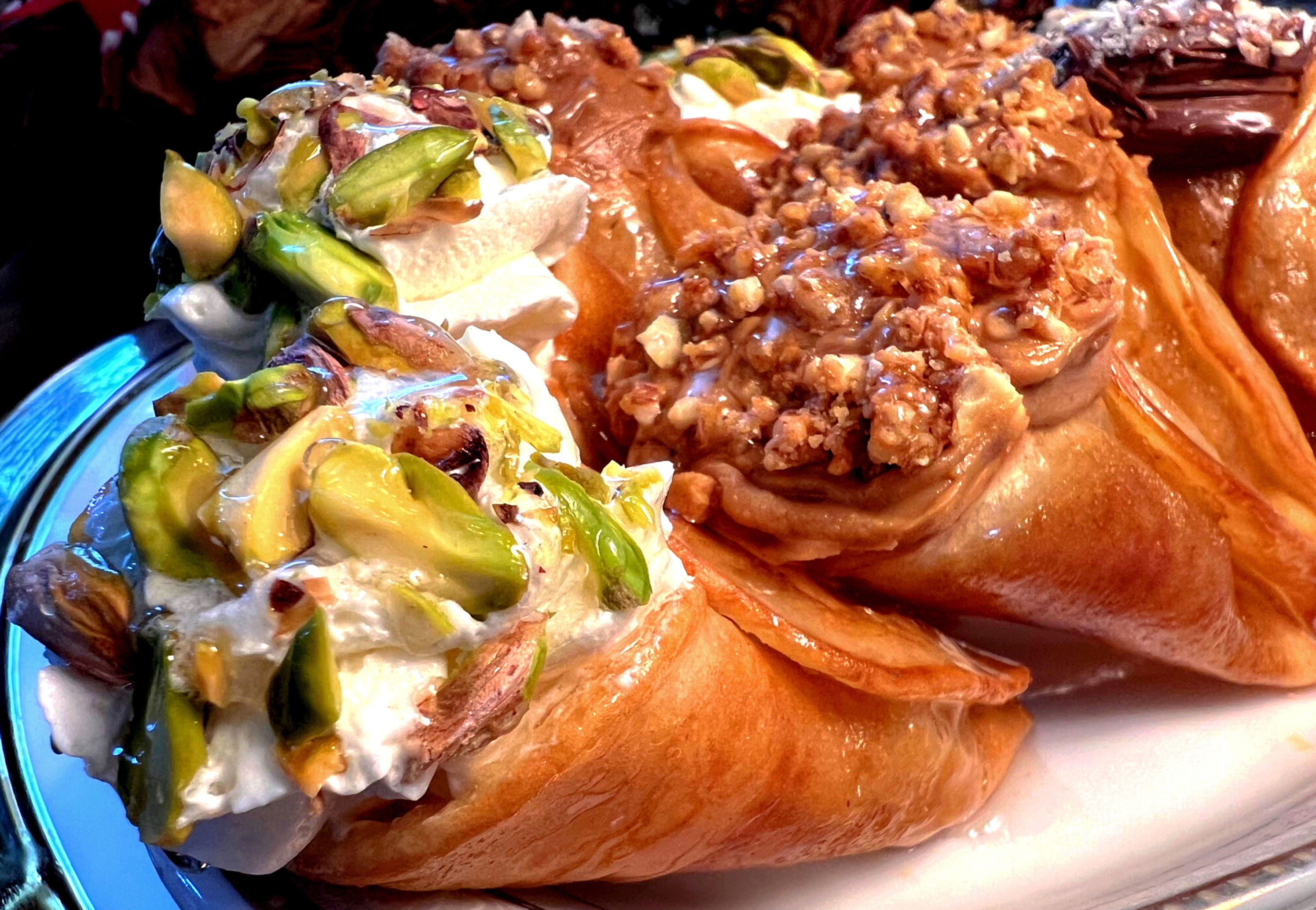 Cone Qatayef Platter