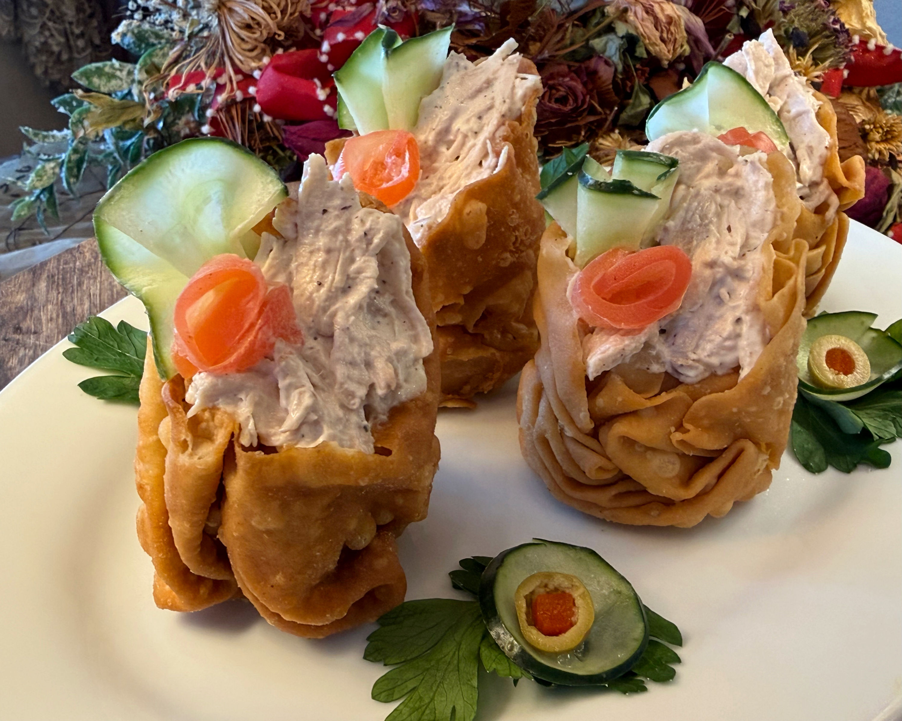 Chicken Canapés 