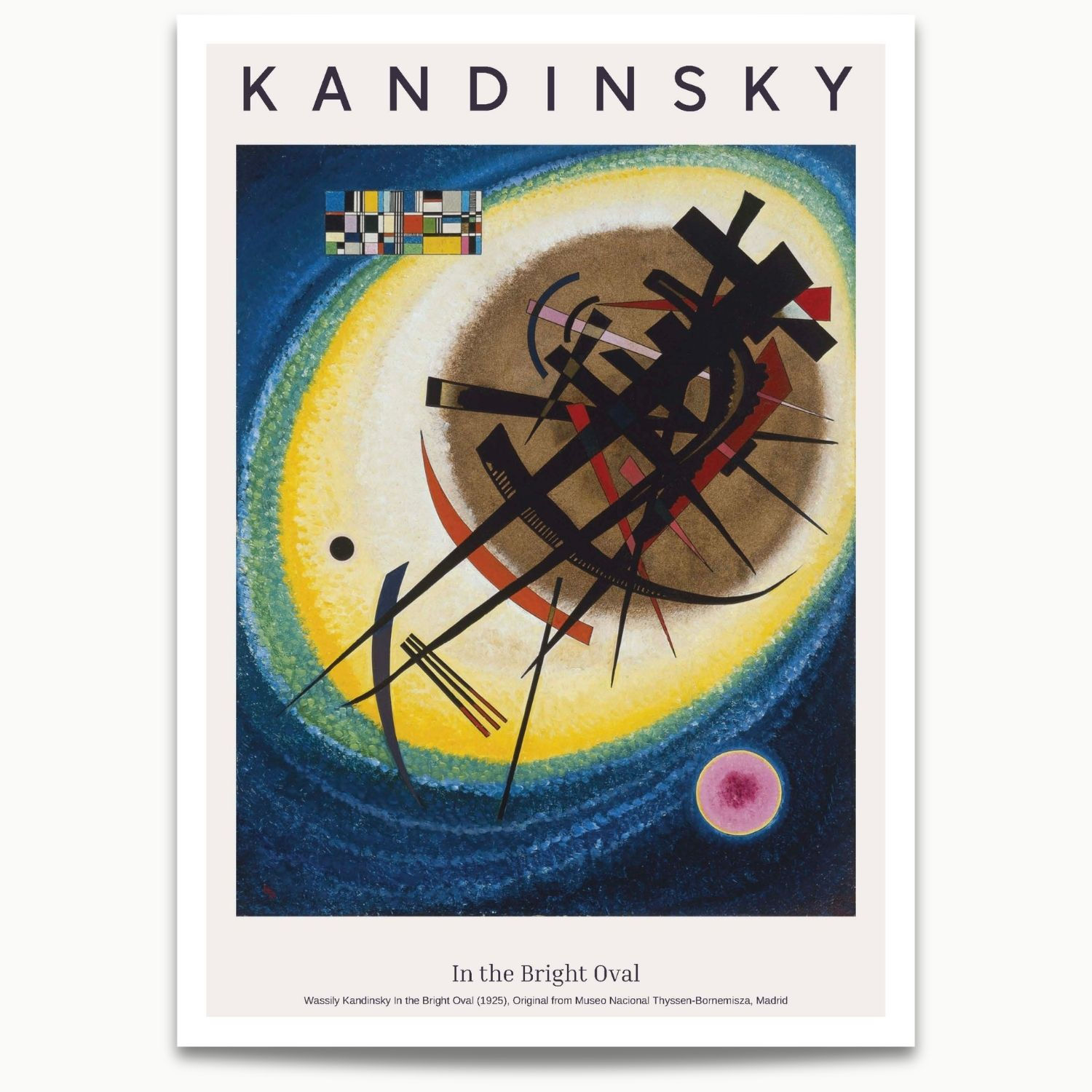 Wassily Kandinsky | In the Bright Oval (1925)
