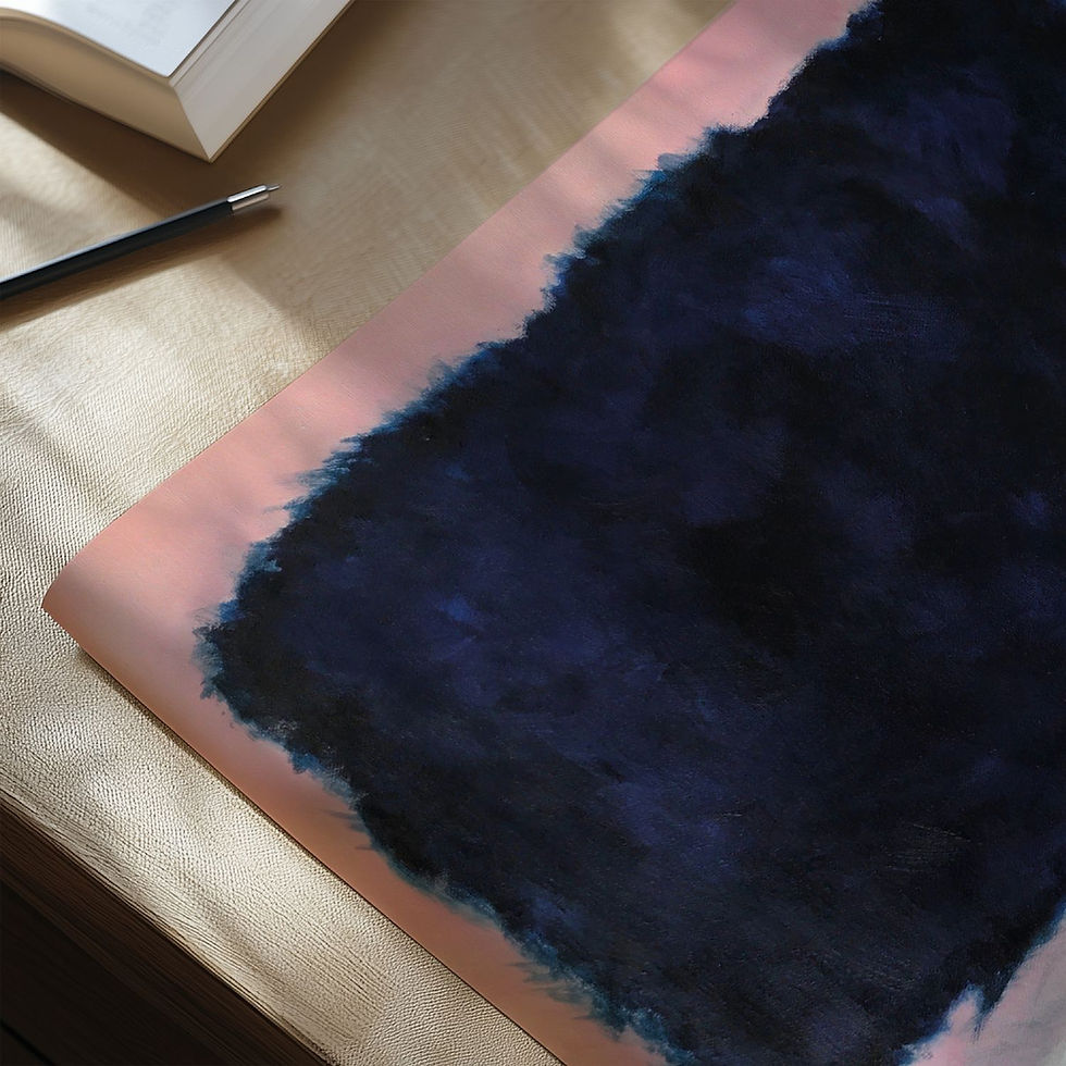 Küçük resim: Mark Rothko | Untitled (Black and White on Pink) (1967)