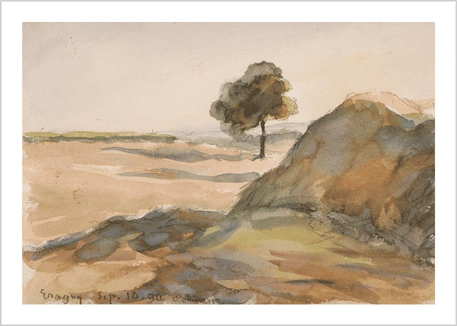 Camille Pissarro | Paysage - Eragny (1890)