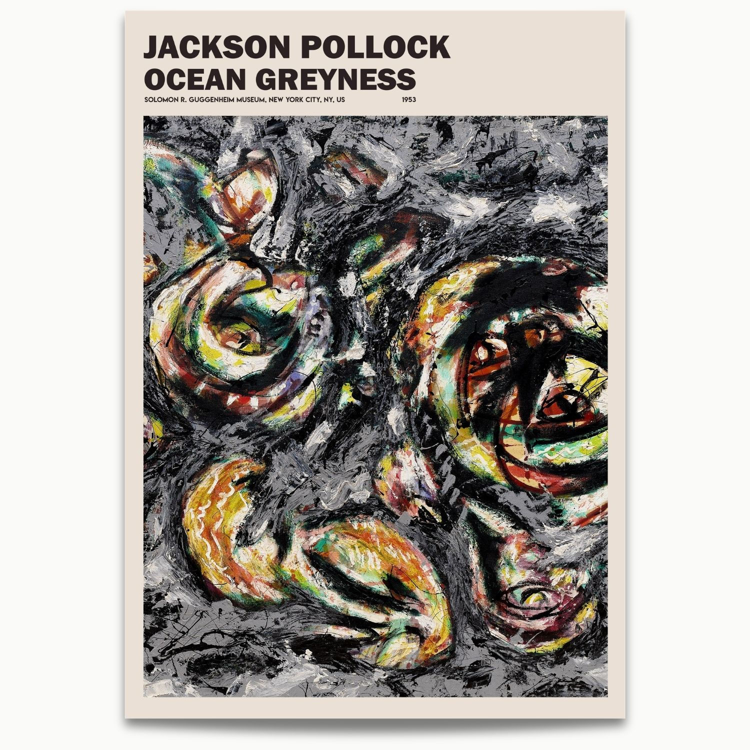 Jackson Pollock | Ocean Greyness