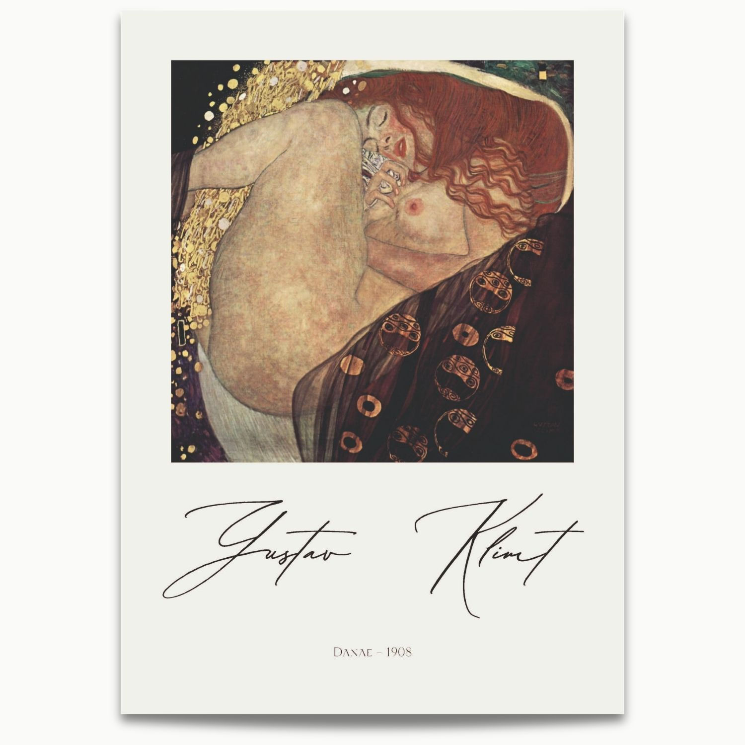 Gustav Klimt | Danae (1907-1908) No.2