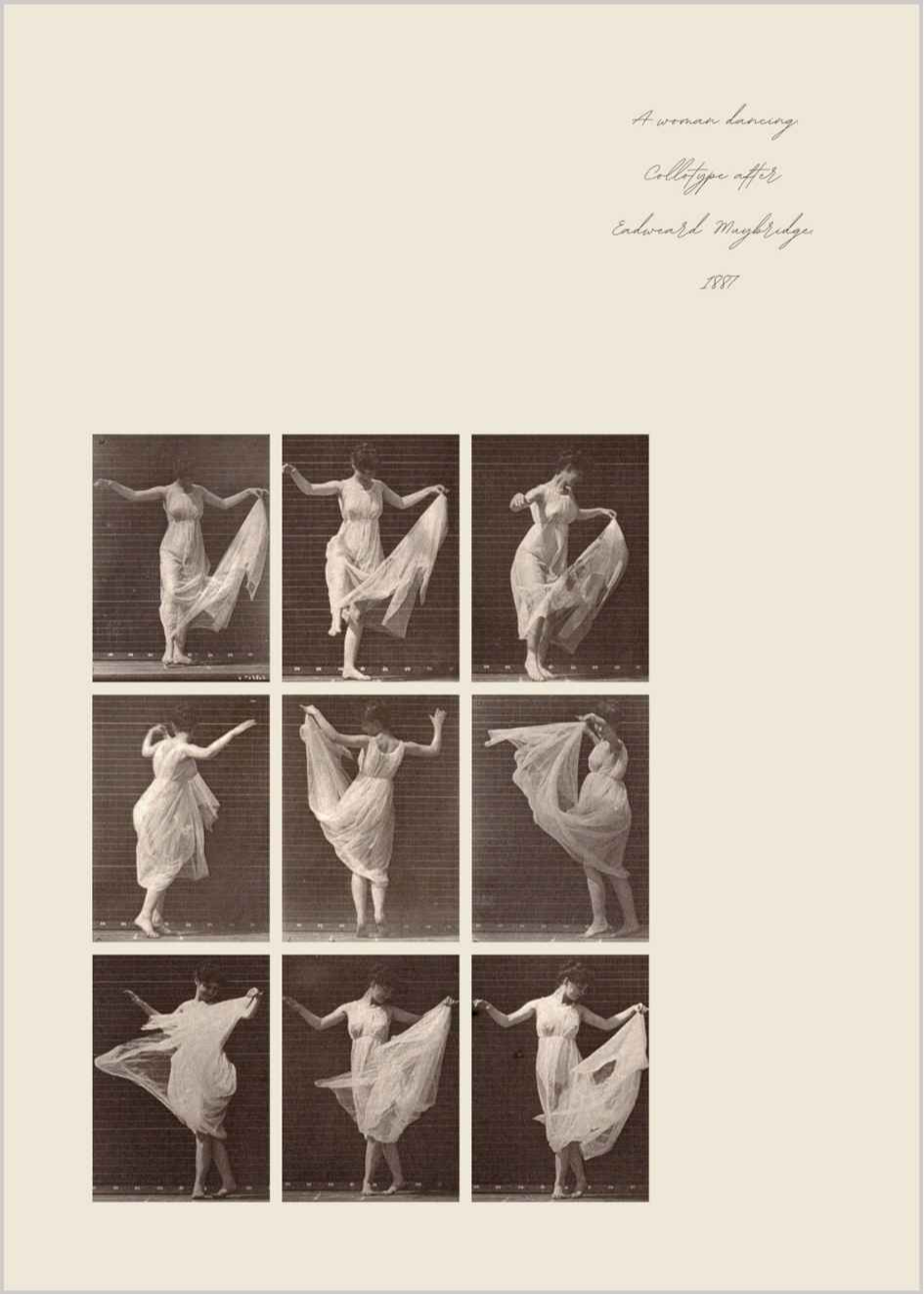 Eadweard Muybridge | A Woman Dancing (1887)