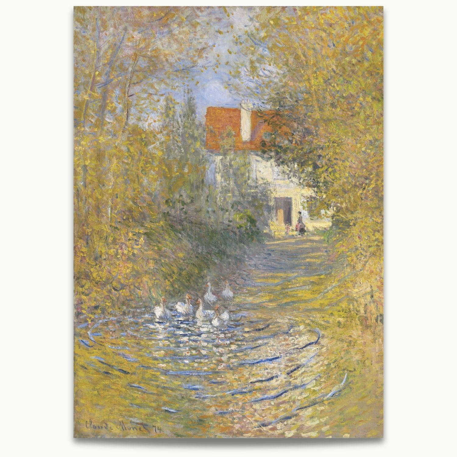 Claude Monet | The Geese (1874)