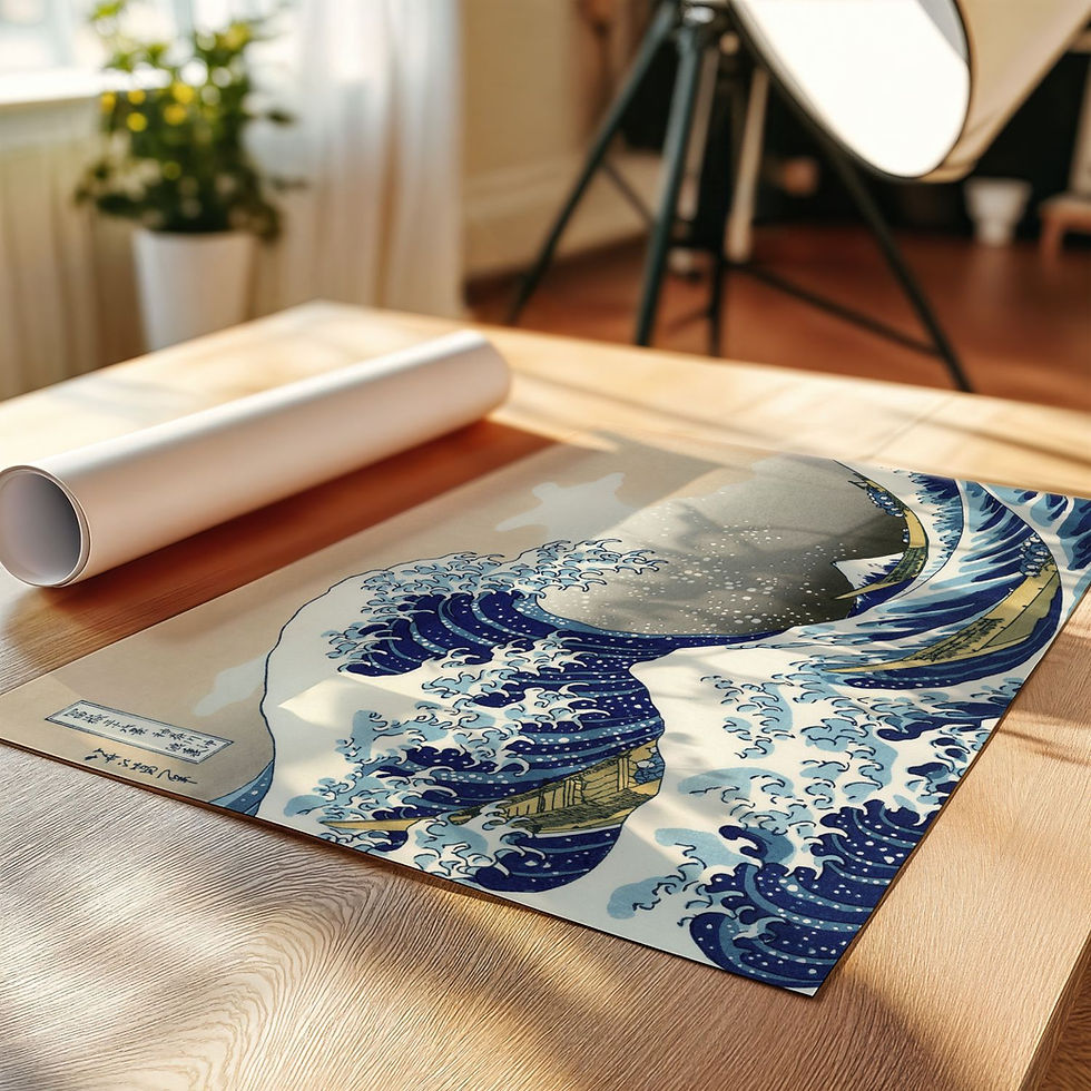 Küçük resim: Katsushika Hokusai | The Great Wave off Kanagawa (1831)