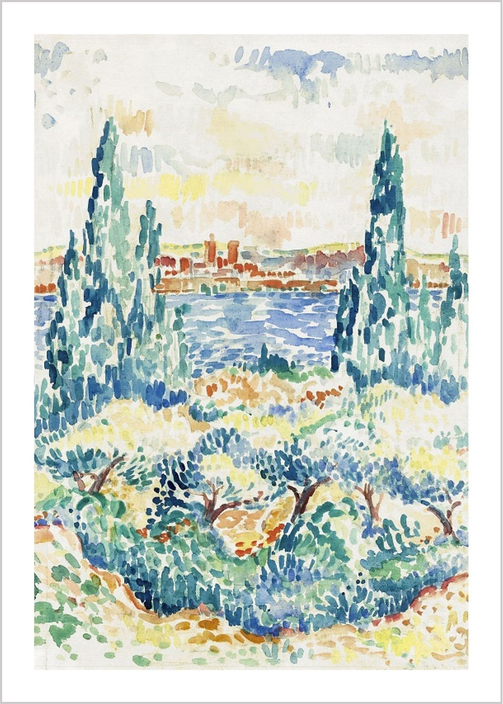 Henri-Edmond Cross | Antibes (1907)