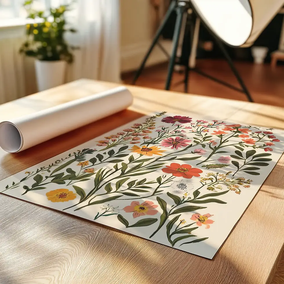 Küçük resim: Colorful Wildflower No.2
